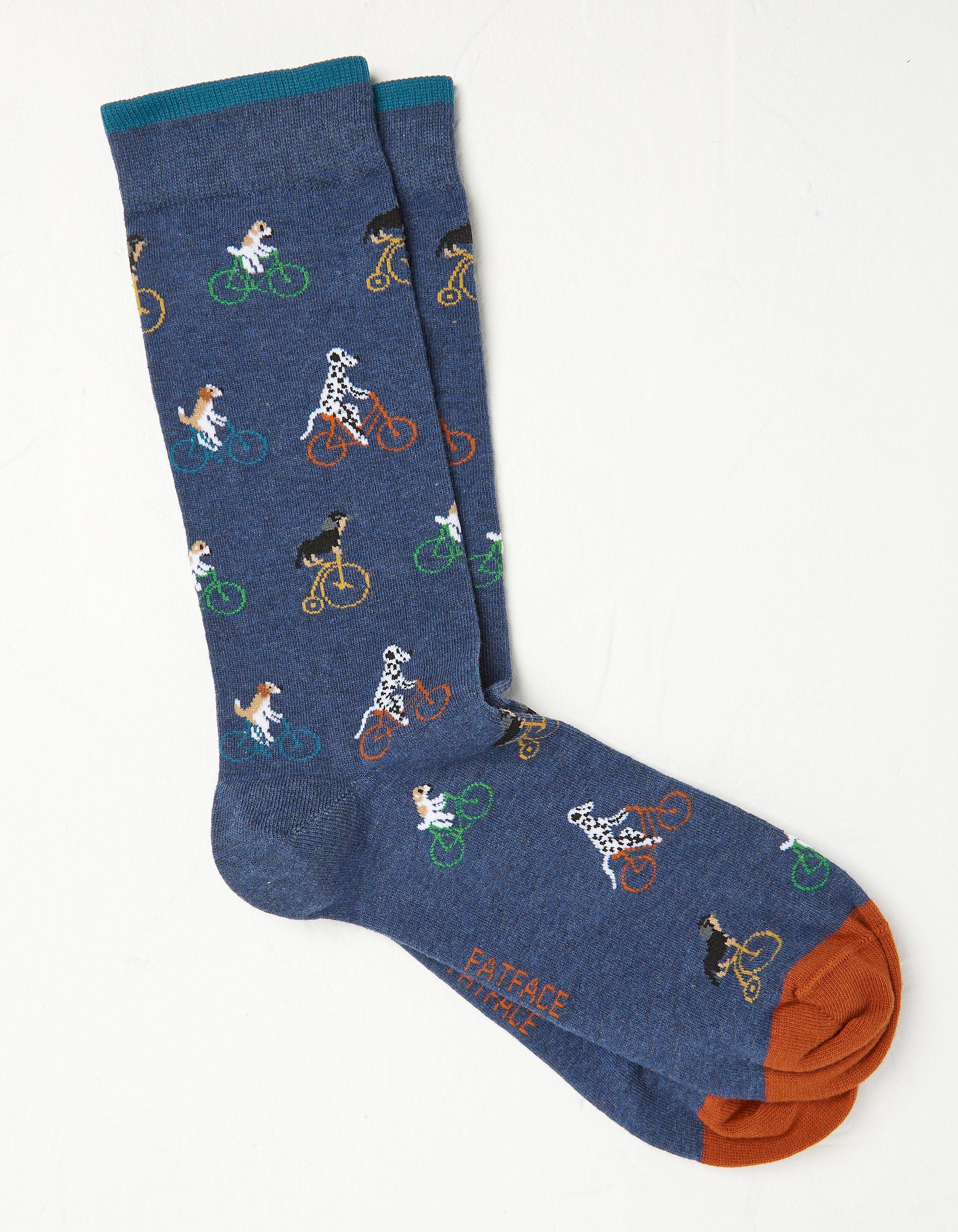 Dogs On Bikes Socks