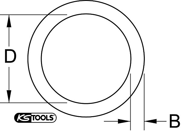 KS Tools - 515.1382 - Bague pour douille à chocs de 17 à 49 mm