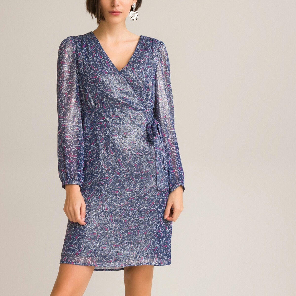Robe courte effet portefeuille