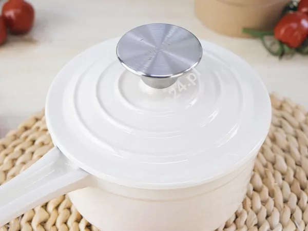 Rondel żeliwny 14 cm Nois - Tierra Kremowy 17.830034