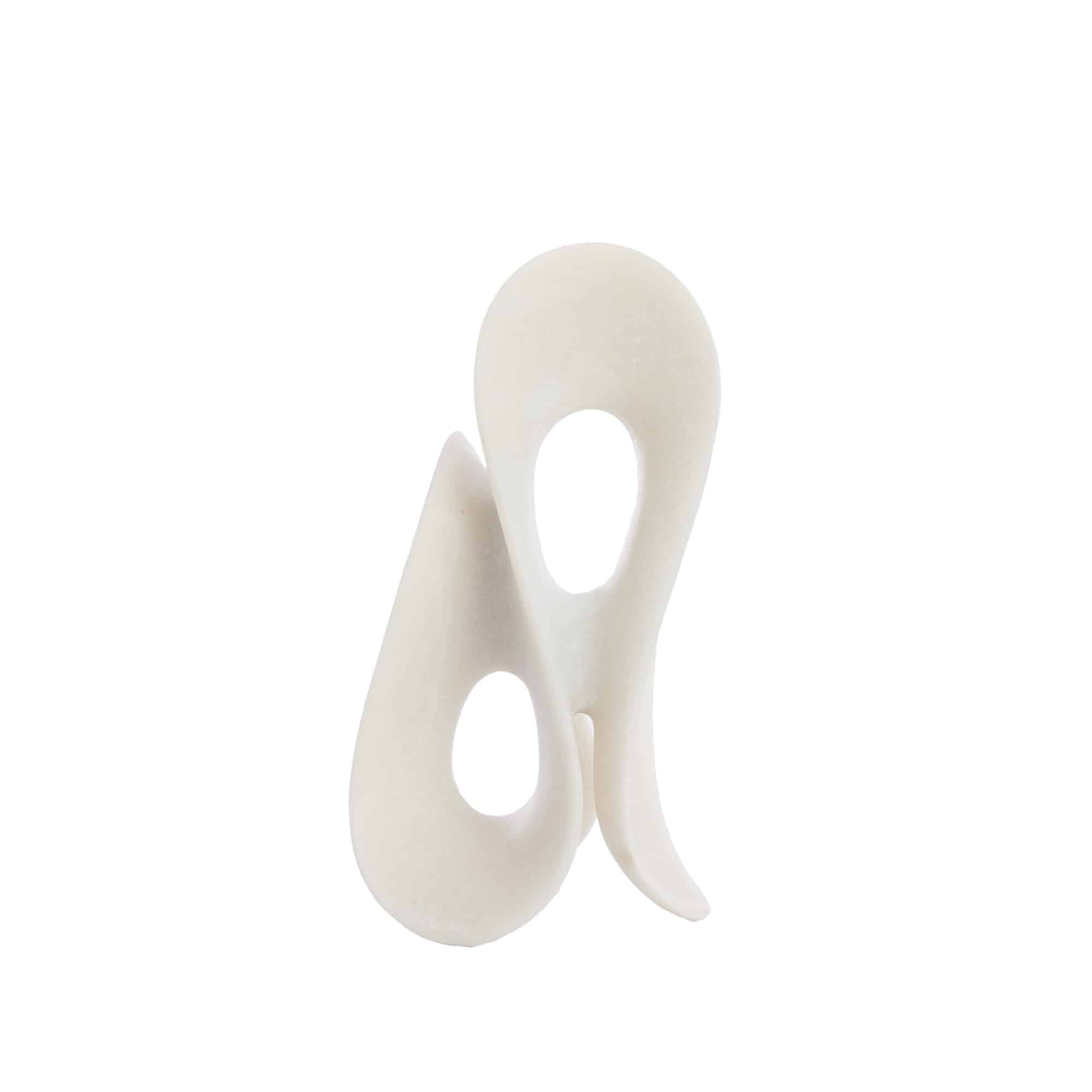 Light & Living ornament Zazina - wit - 20.5x19x39cm