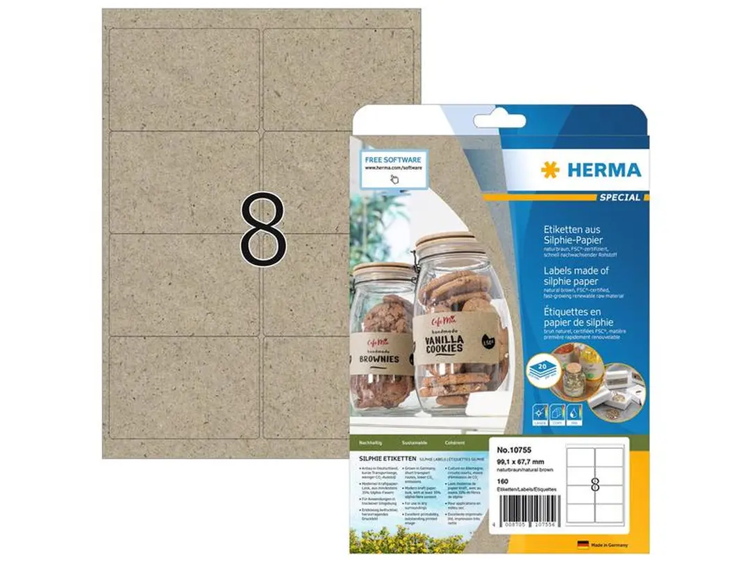 Etiketten 20er-Set Universal-Etiketten
