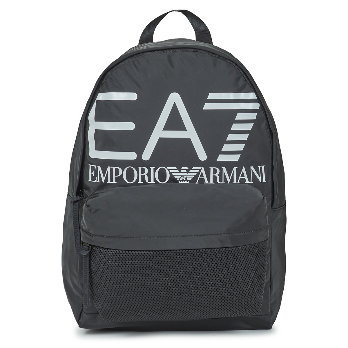 Emporio Armani EA7 - TRAIN GRAPHIC SERIES BACKPACK - Black / White