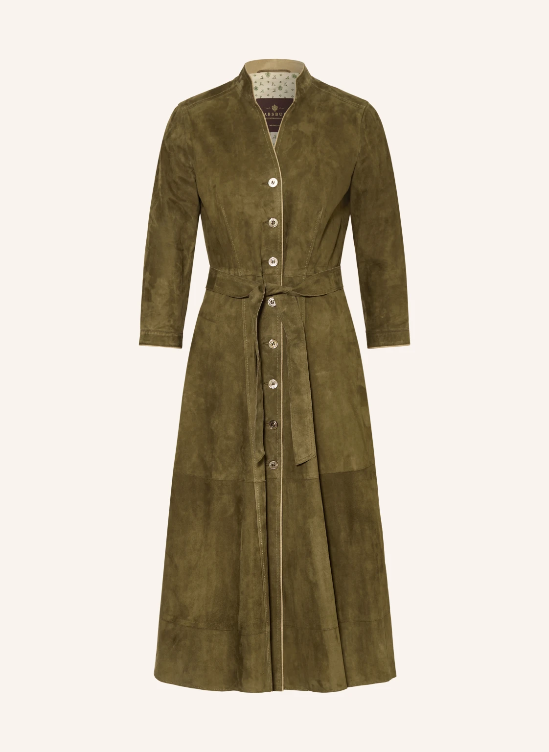 HABSBURG Lederkleid ALTENBERG mit 3/4-Arm