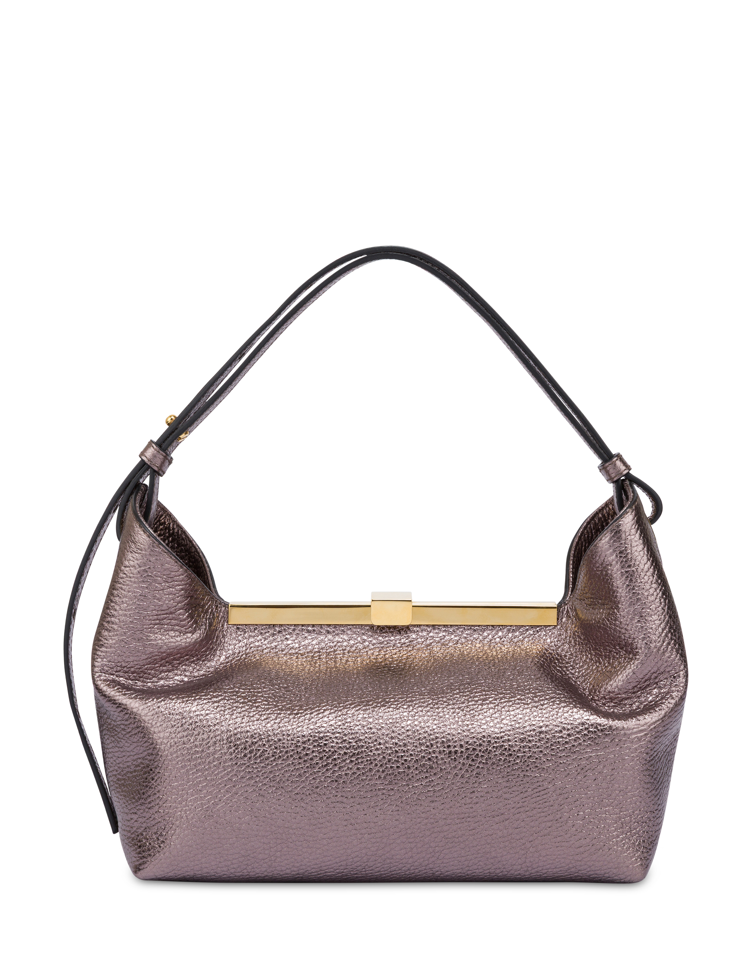 Borsa A Mano Lilly In Crosta Fucile