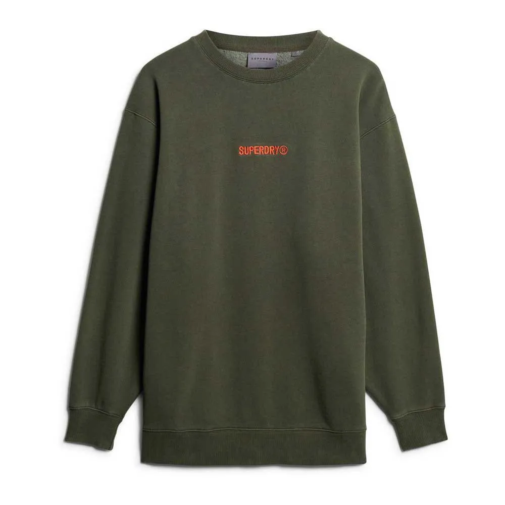 Superdry Micro Logo Graphic Loose sweatshirt