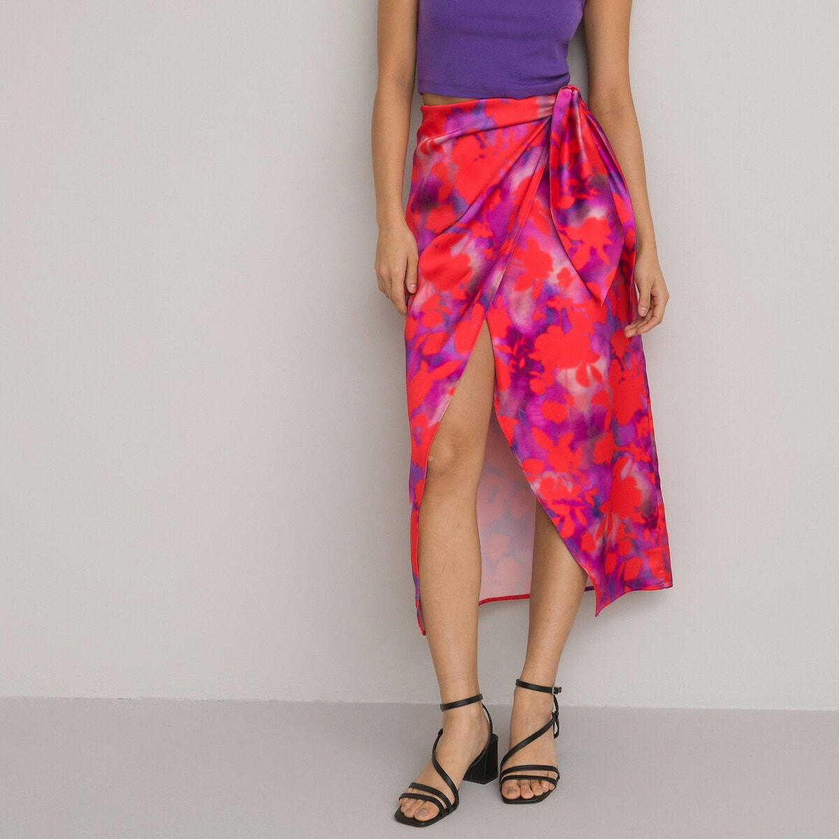 Jupe pagne, imprimé tie and dye