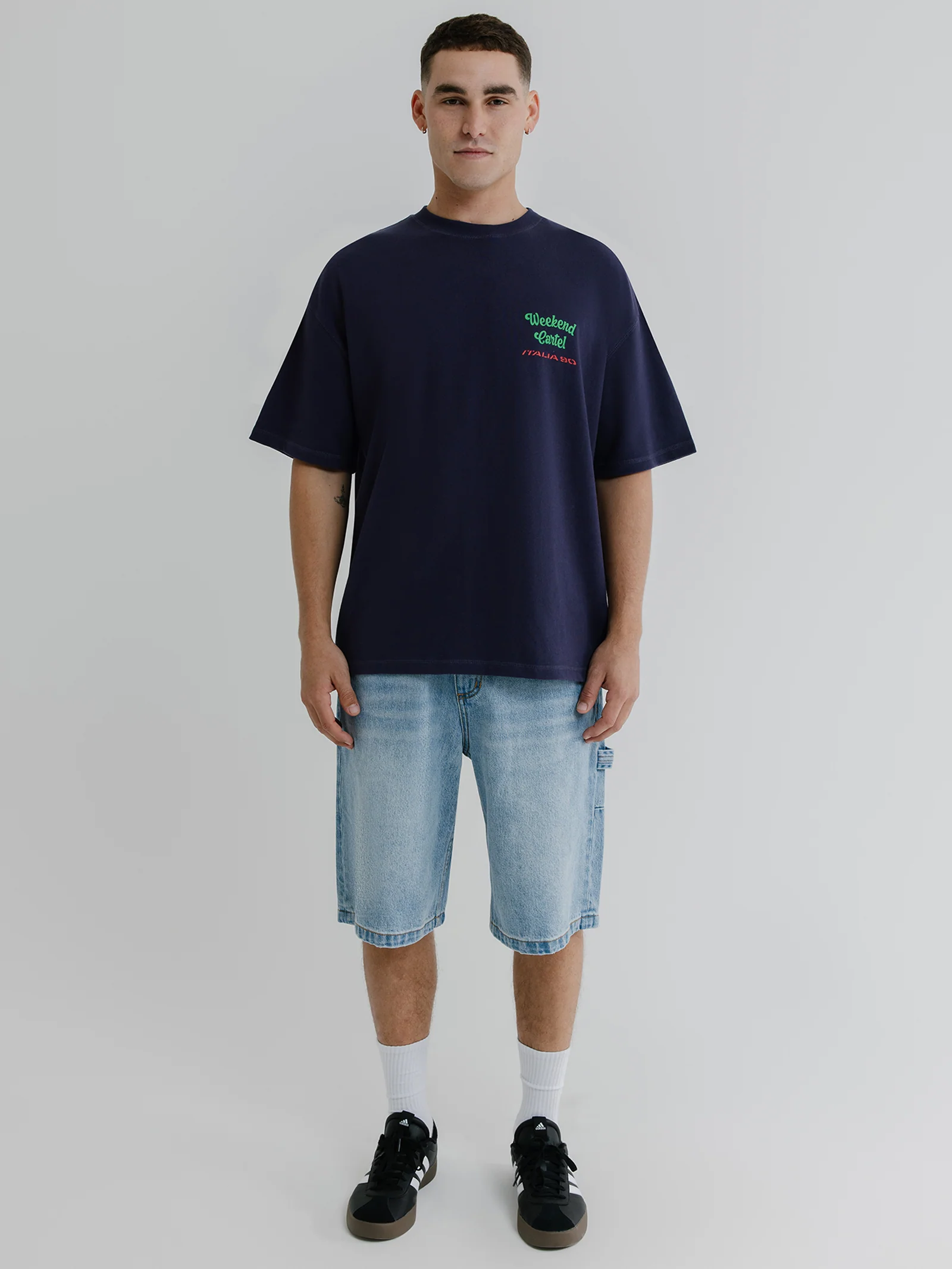 Big Slacker Shadow Embro Shorts