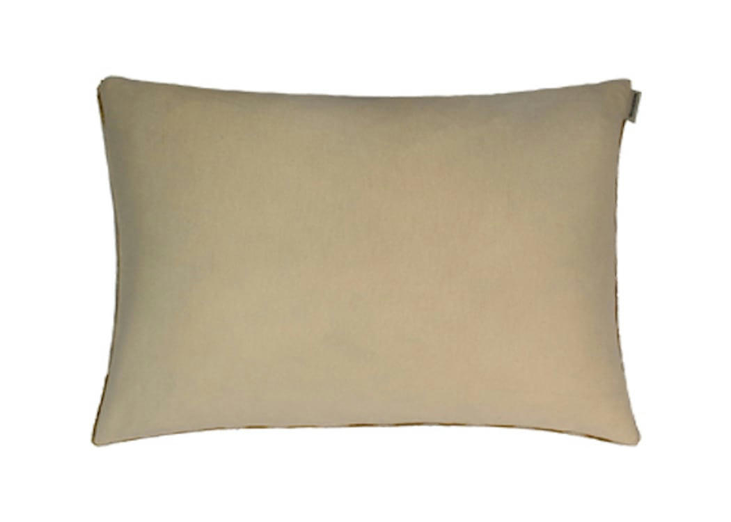 - Housse de coussin velours soie ikat  40x60 gris