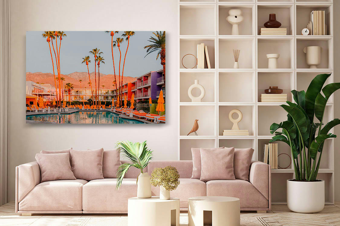 THE SAGURO HOTEL - Photographie d'art d'Anthony Arbet 40x60 cm sur alu