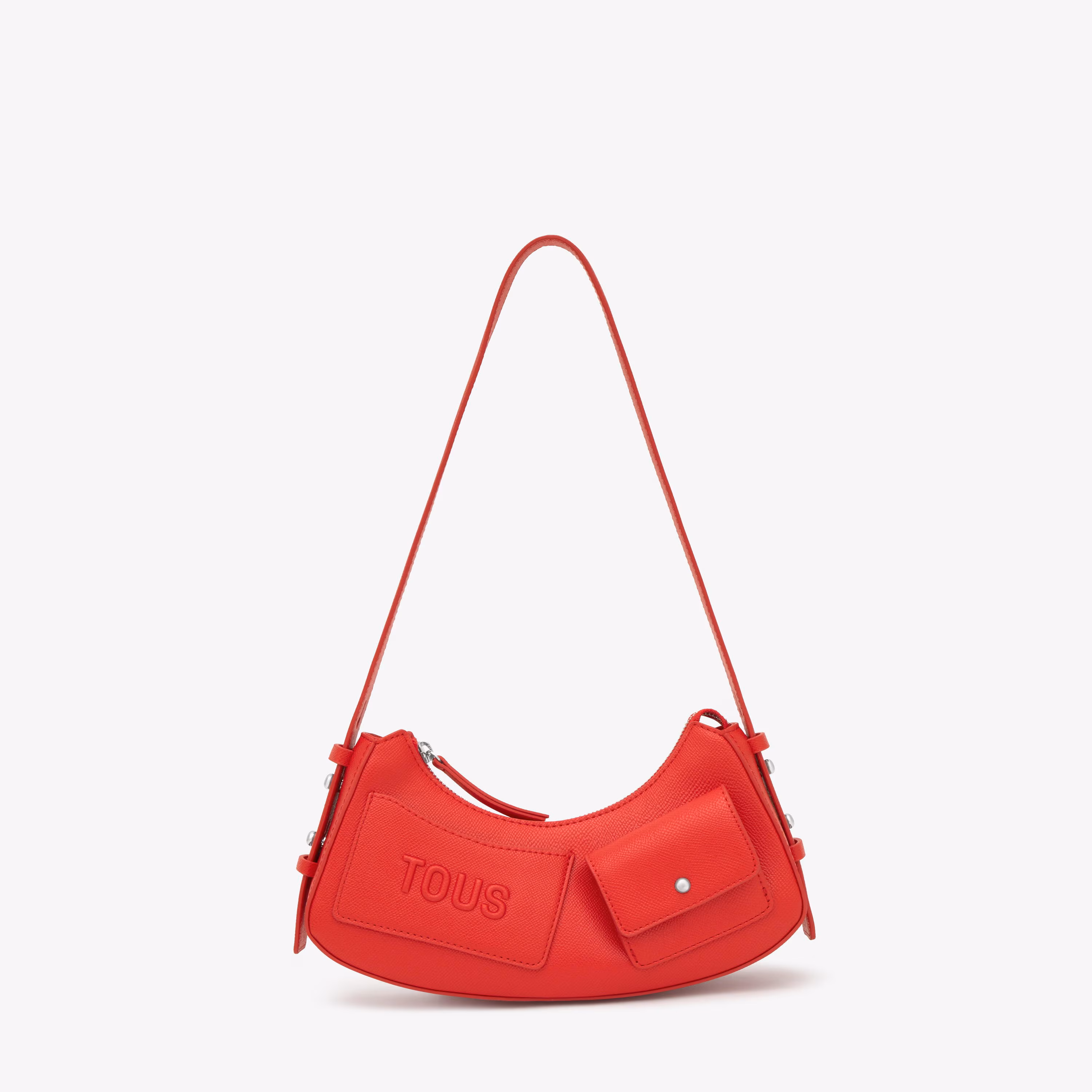 Bolso de hombro rojo TOUS Back to Basics