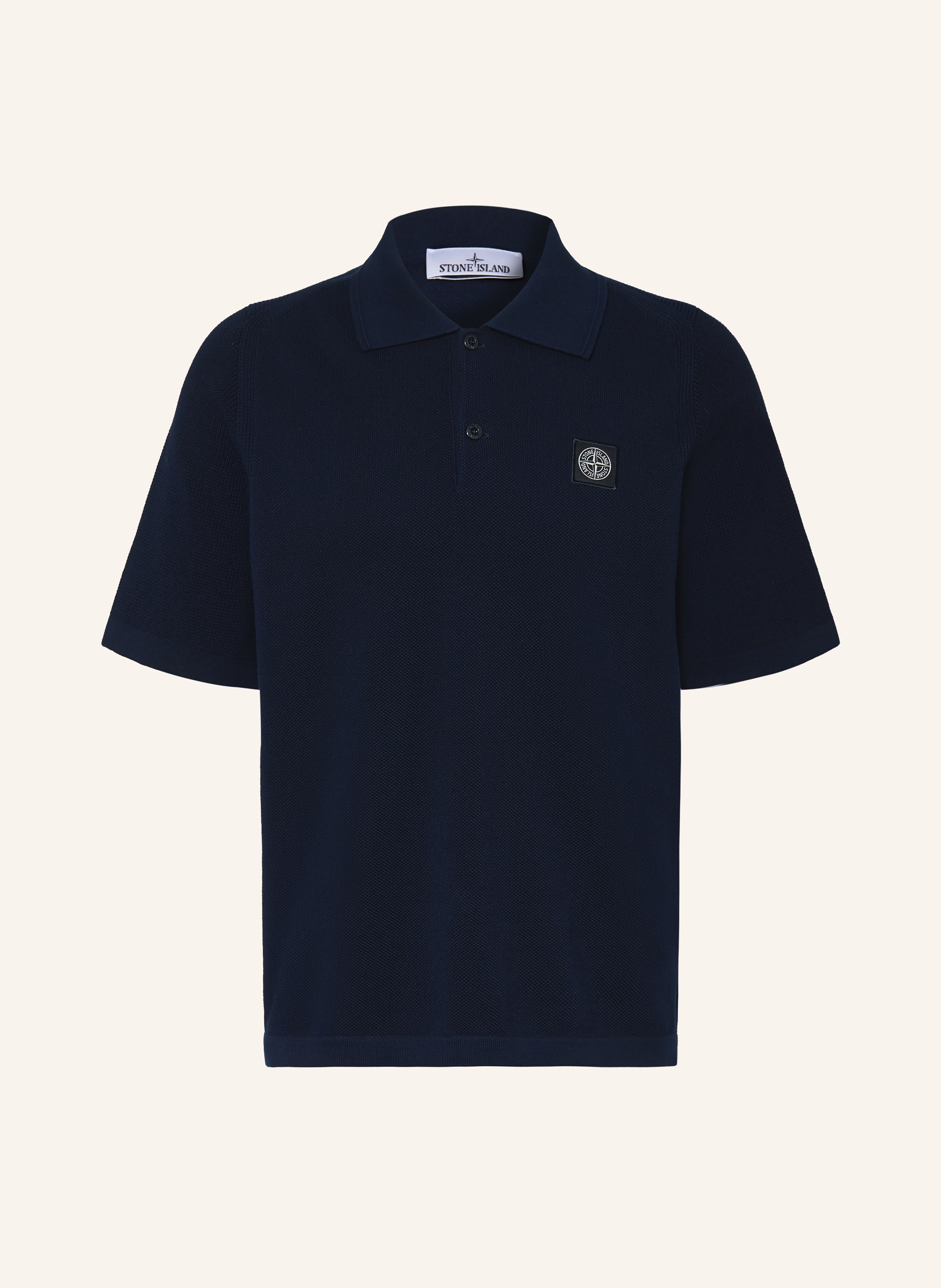 STONE ISLAND Strick-Poloshirt Loose Fit