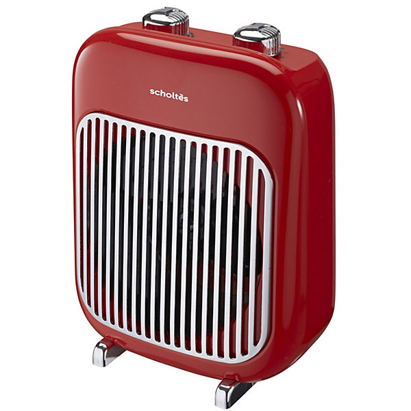 Chauffage soufflant 2000w rouge Scholtes SCSV500R