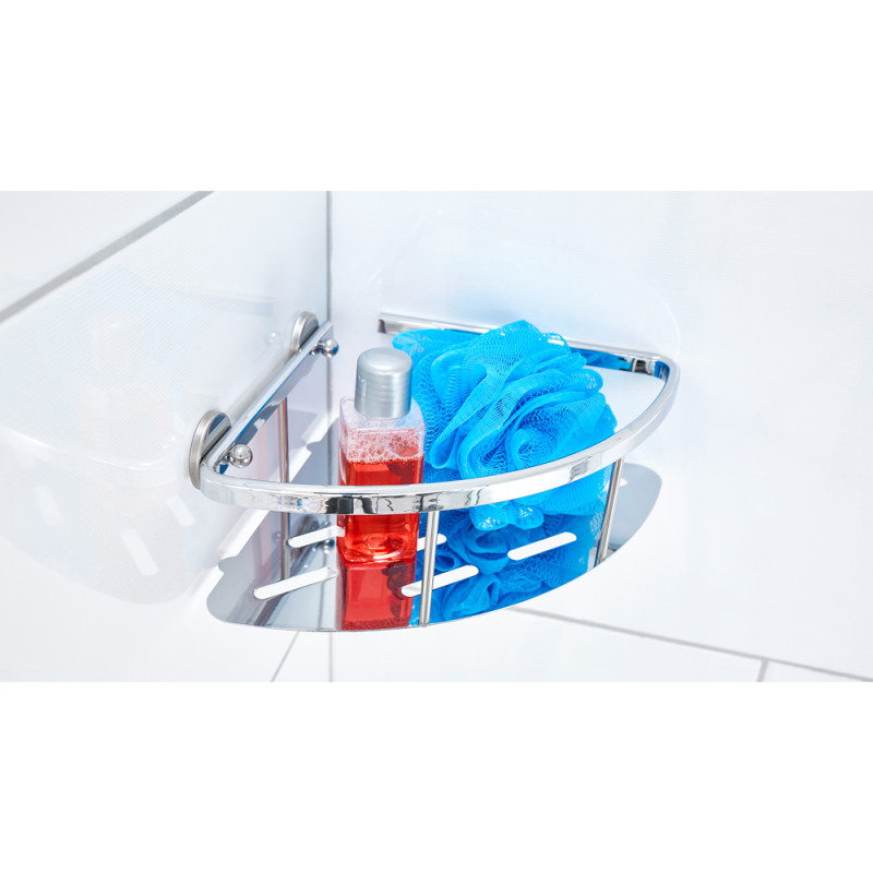 Panier d'angle avec plateau pour douche Aluxx TESA