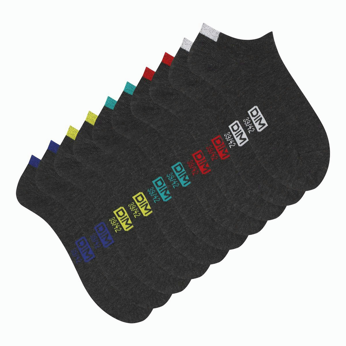 Lot de 5 paires de socquettes Ecodim