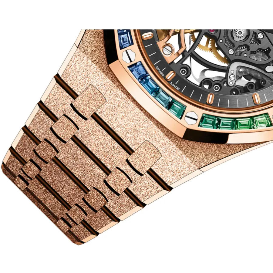 Audemars Piguet Royal Oak 15412OR.YG.1224OR.01-B “Rainbow” Master Replica 1:1