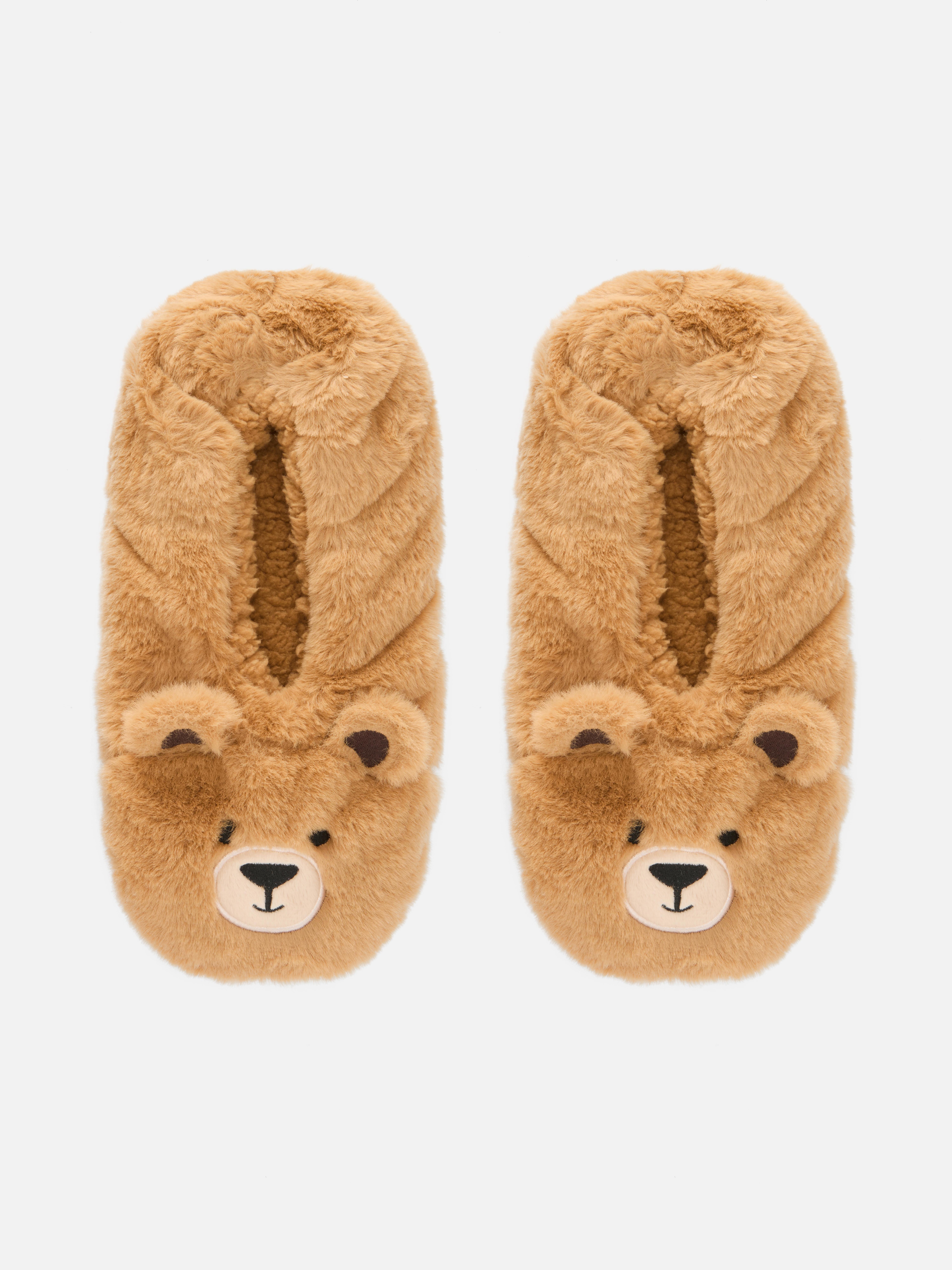 Teddy Slipper Socks