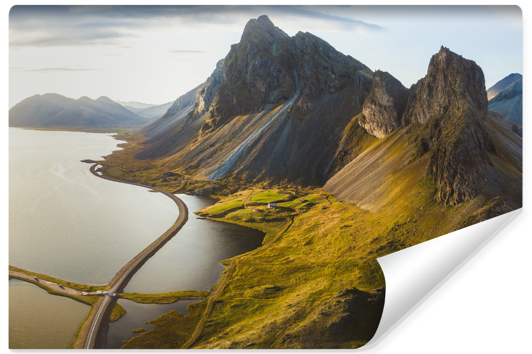Fototapeta GÓRY Krajobraz Islandia Natura 90x60cm
