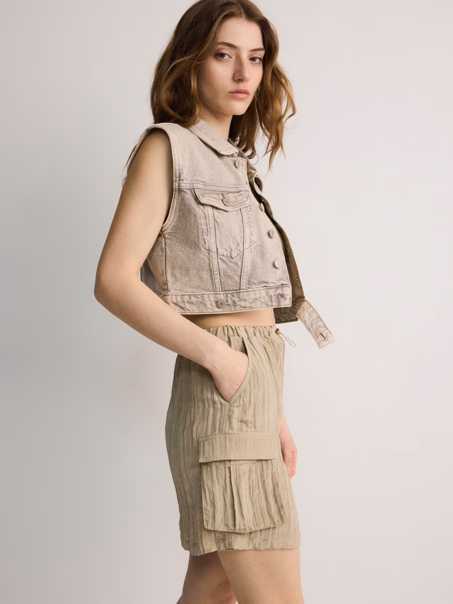 Skirt With Cargo Pockets
