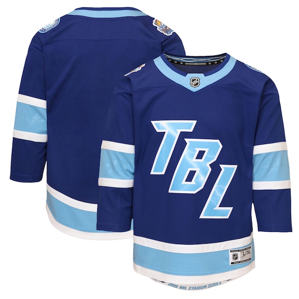 Tampa Bay Lightning Outerstuff Youth 2026 Stadium Series Premier Jersey - Blue