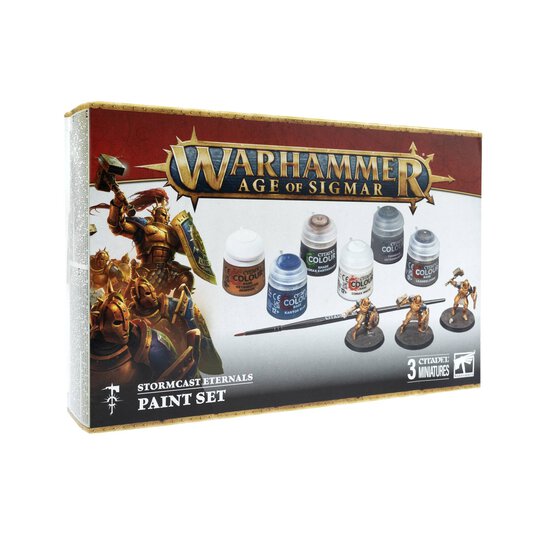 Warhammer Age of Sigmar Stormcast Eternals Paint Set