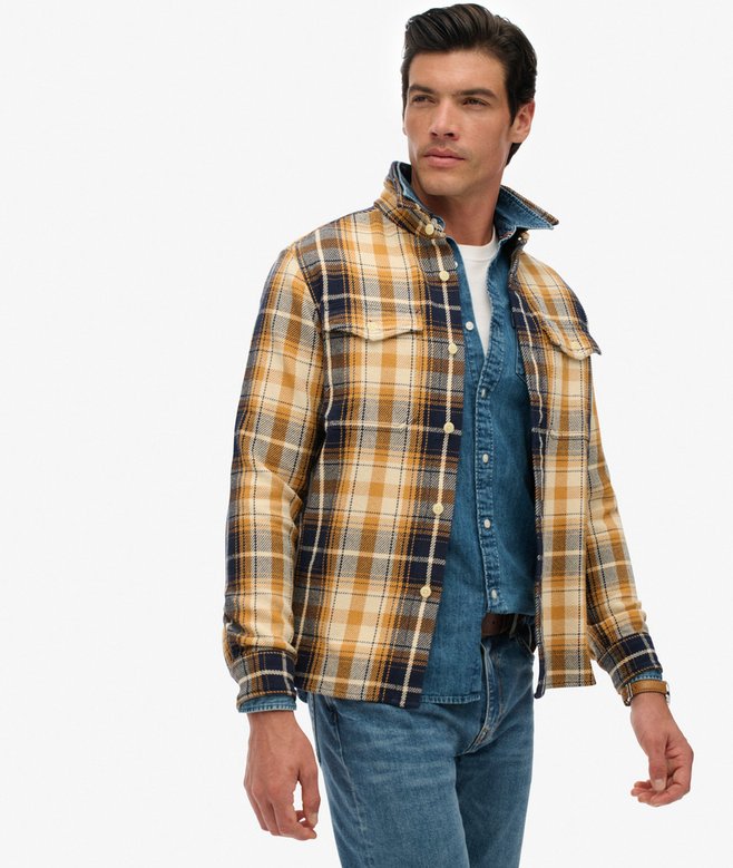 The Merchant Store - Heavy Checked Shirt