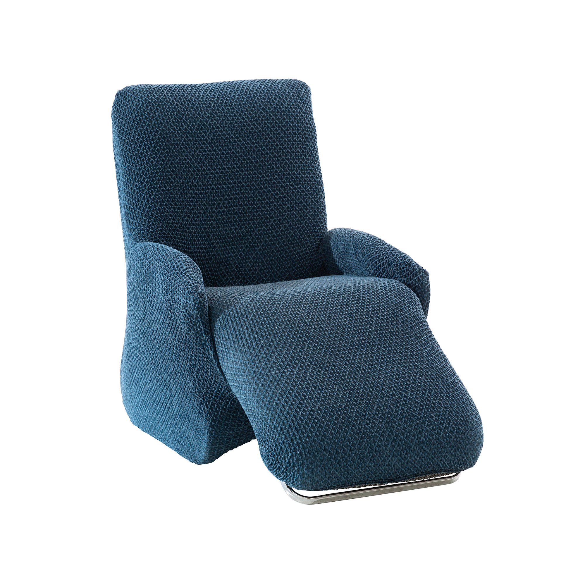 Housse texturée bi-extensible spéciale fauteuil relax