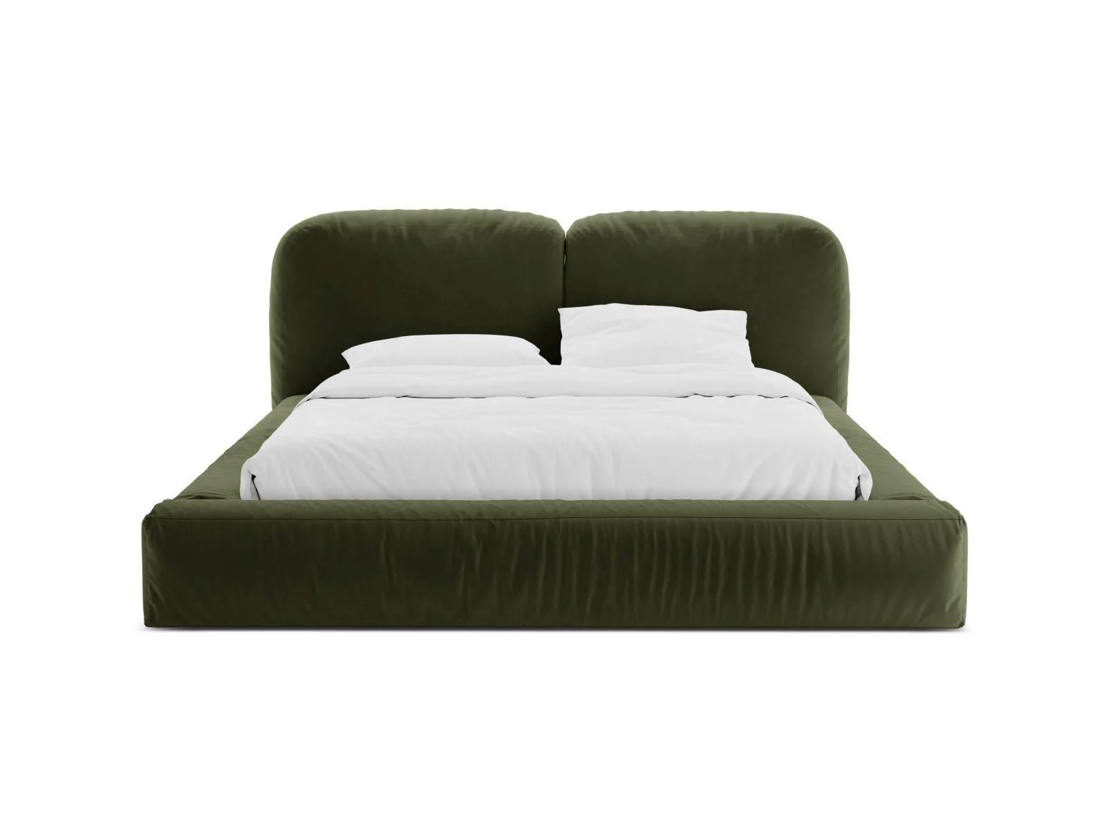 Bedframe Martina velvet 140 x 200 met opbergruimte