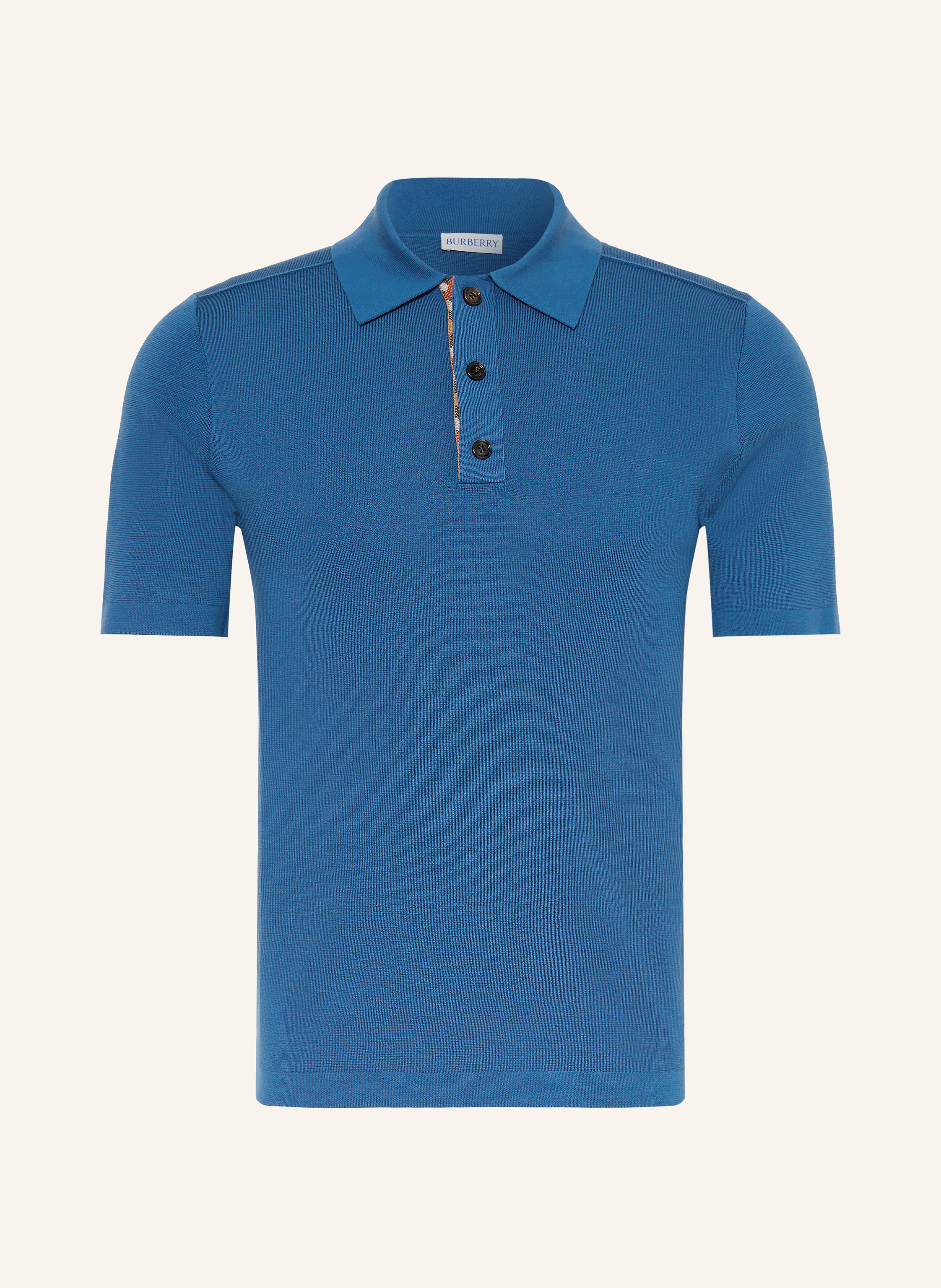 BURBERRY Strick-Poloshirt MARCUS Classic Fit
