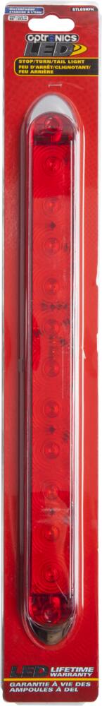 Optronics Waterproof LED Stop/Turn/Tail Light, with Chrome Bezel,