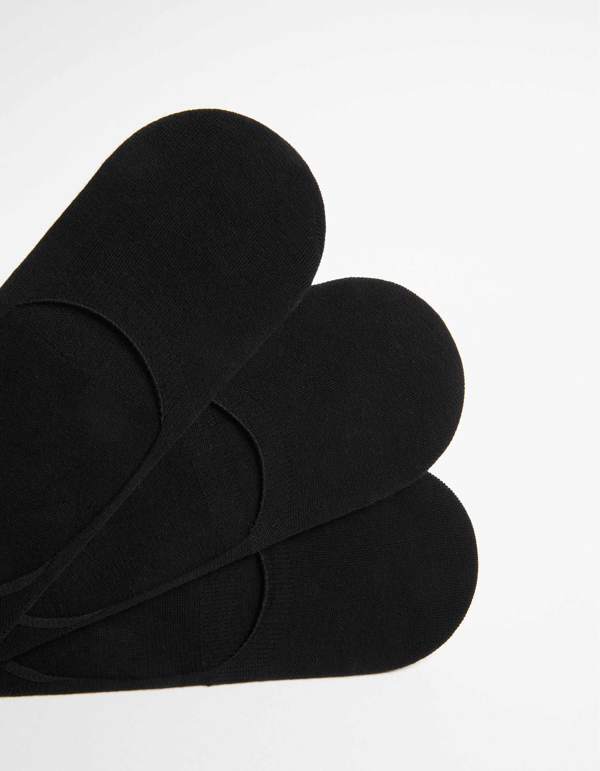 Pack 3 Pares de Pezinhos, Homem, Preto