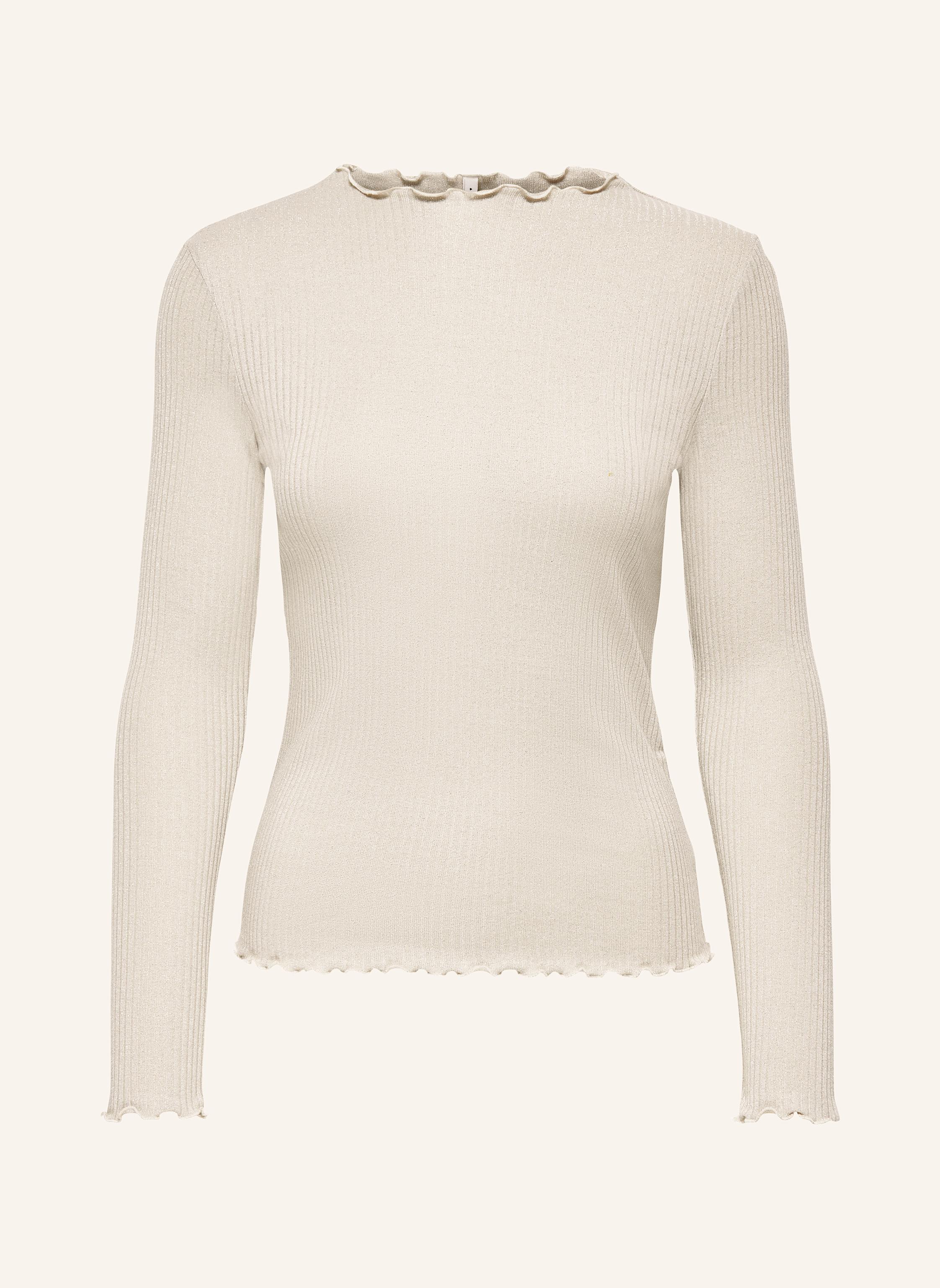 ONLY Longsleeve mit Glitzergarn