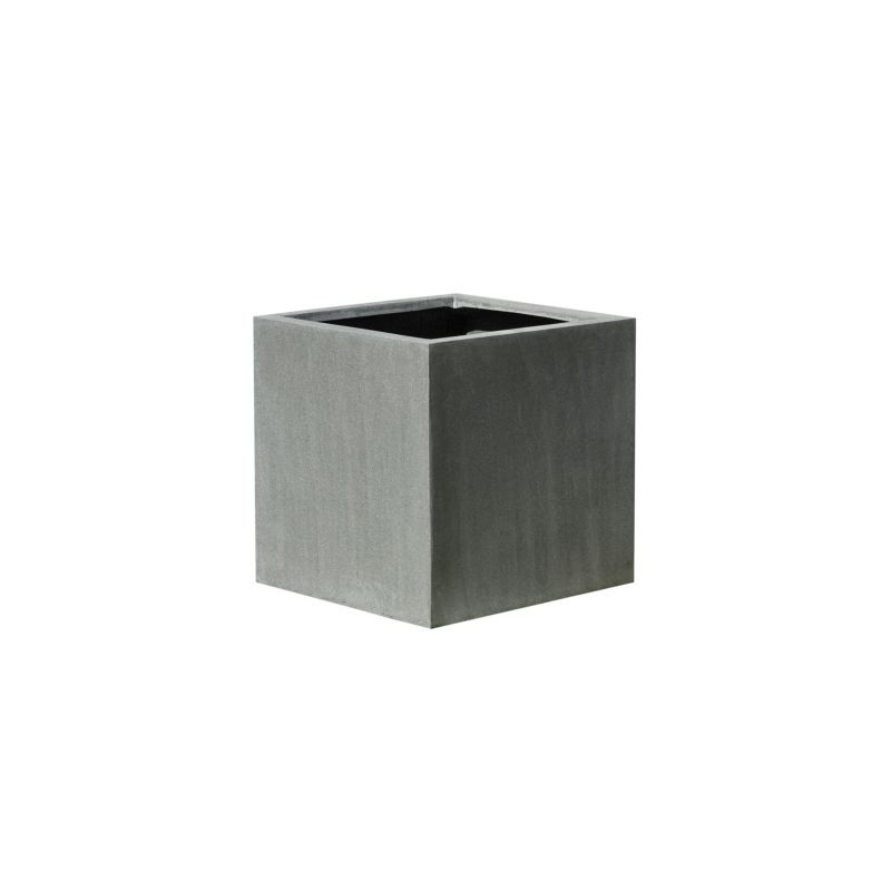 Pot cubique Fiberstone 40 x 40 x 40 cm
