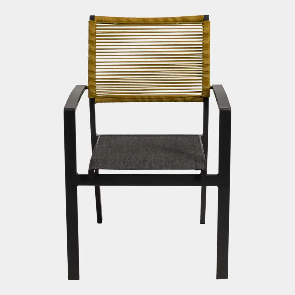 Les - Vito Rope stapelstoel geel