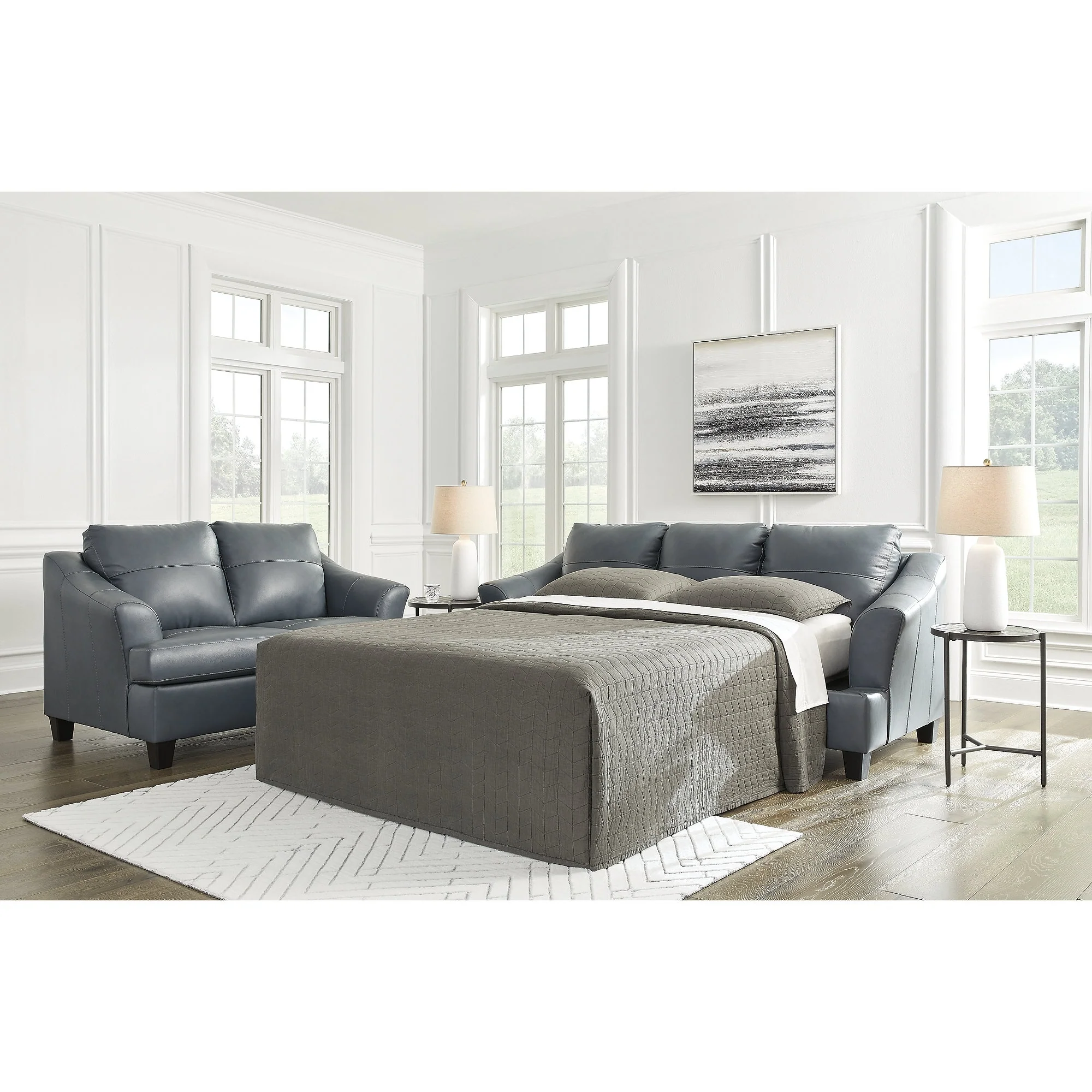 Signature Design by Ashley Genoa Queen Sofa Sleeper - 88W x 38D x 40H