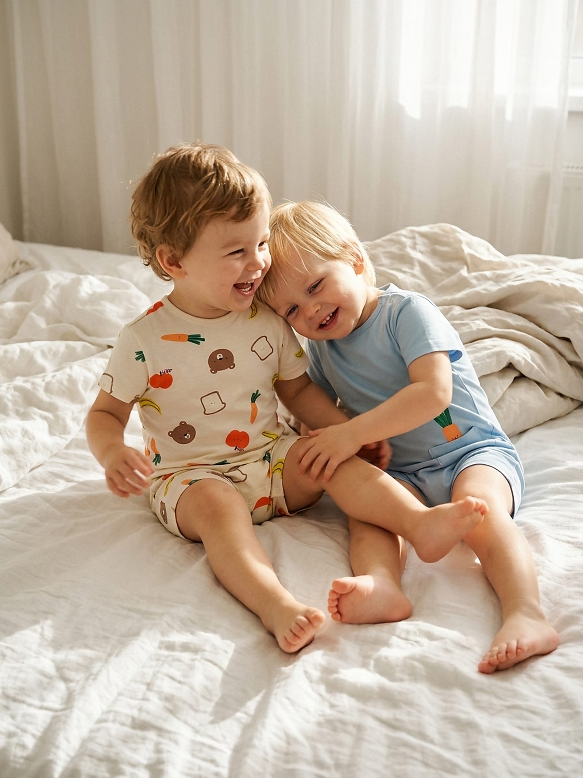 Bawełniany rampers 2 pack