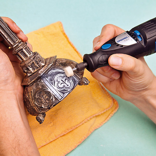 5 roues de polissage en feutre Dremel Ø13 mm