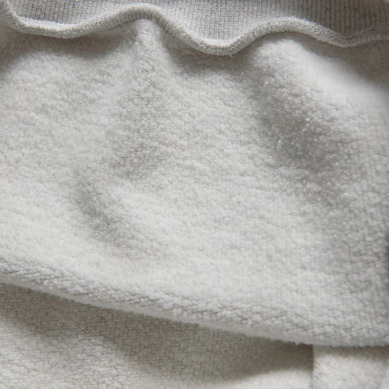 Politics Serif Outline Crewneck - Heather Grey