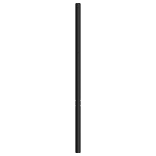 NNEVL Metal Headboard Black 90 cm