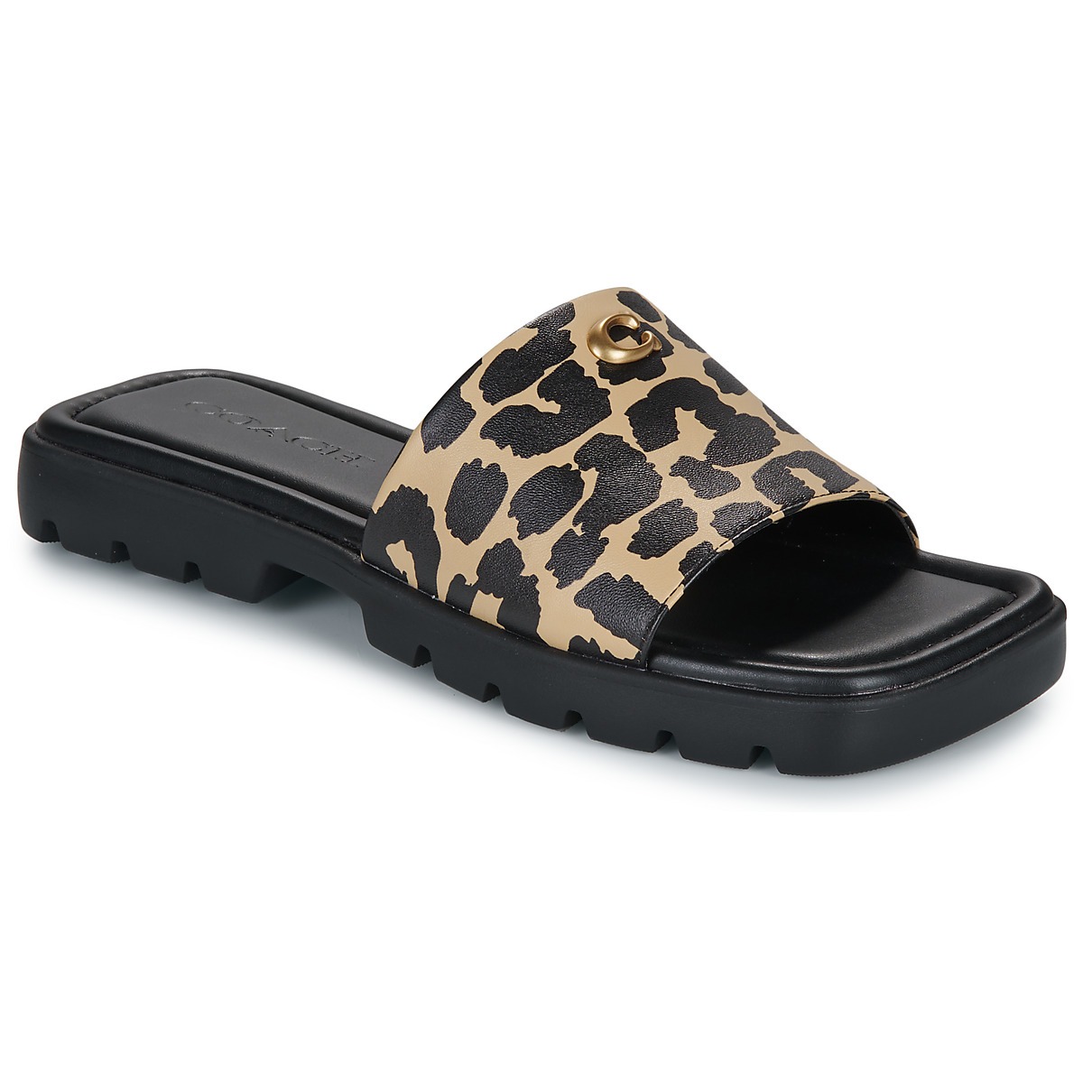 Coach - FLORENCE LEOPARD PRINT SANDAL - Leopard