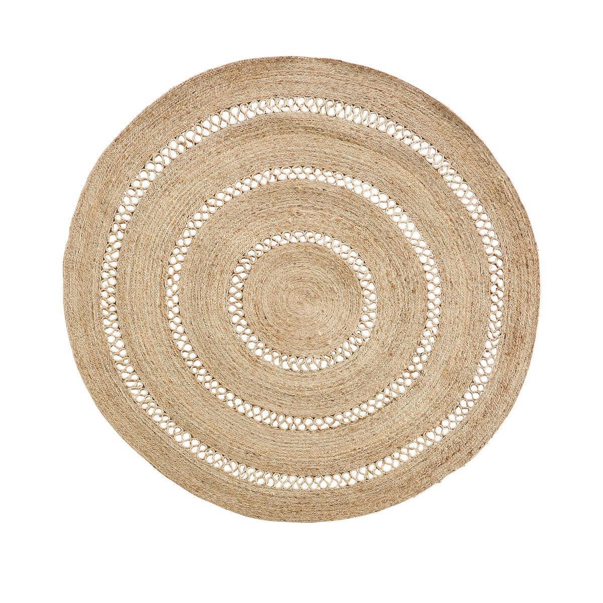 Tapis rond en jute, Aftas
