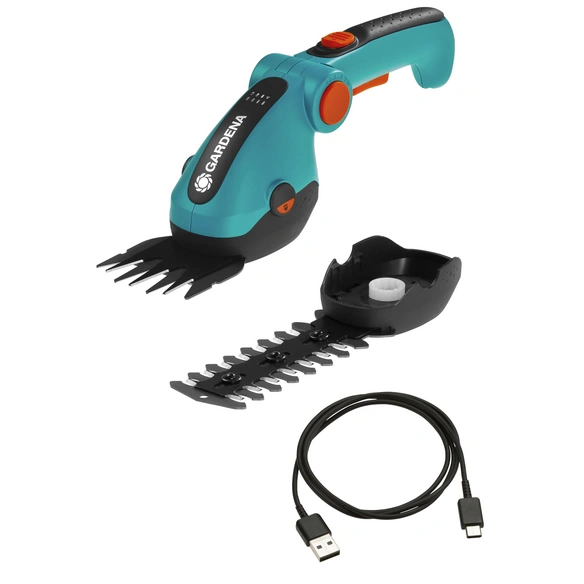 Akku-Strauch- und Grasschere »ComfortCut Li«, schwarz-silber, inkl. Akku und Ladegerät