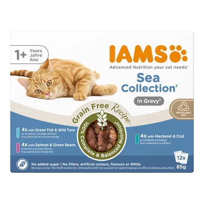 IAMS Advanced Nutrition Grain Free - Sea Collection in Gravy