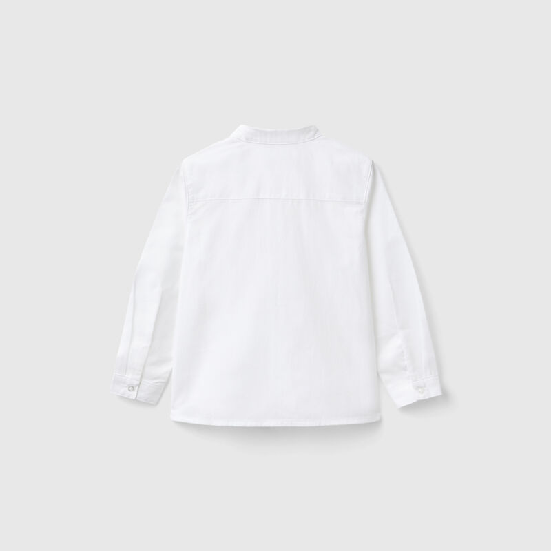 Classic shirt in pure cotton