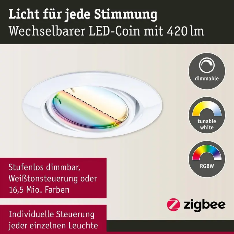 Deckenleuchte 3er-Set Paulmann