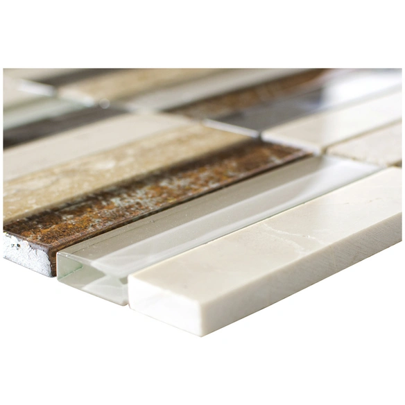 Mosaikfliese »Day«, BxL: 29,8 x 29,8 cm, Wandbelag