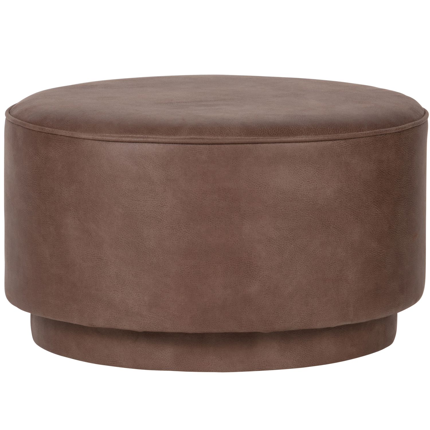 vtwonen poef Coffee - Polyester - Warm Bruin - 36xØ60