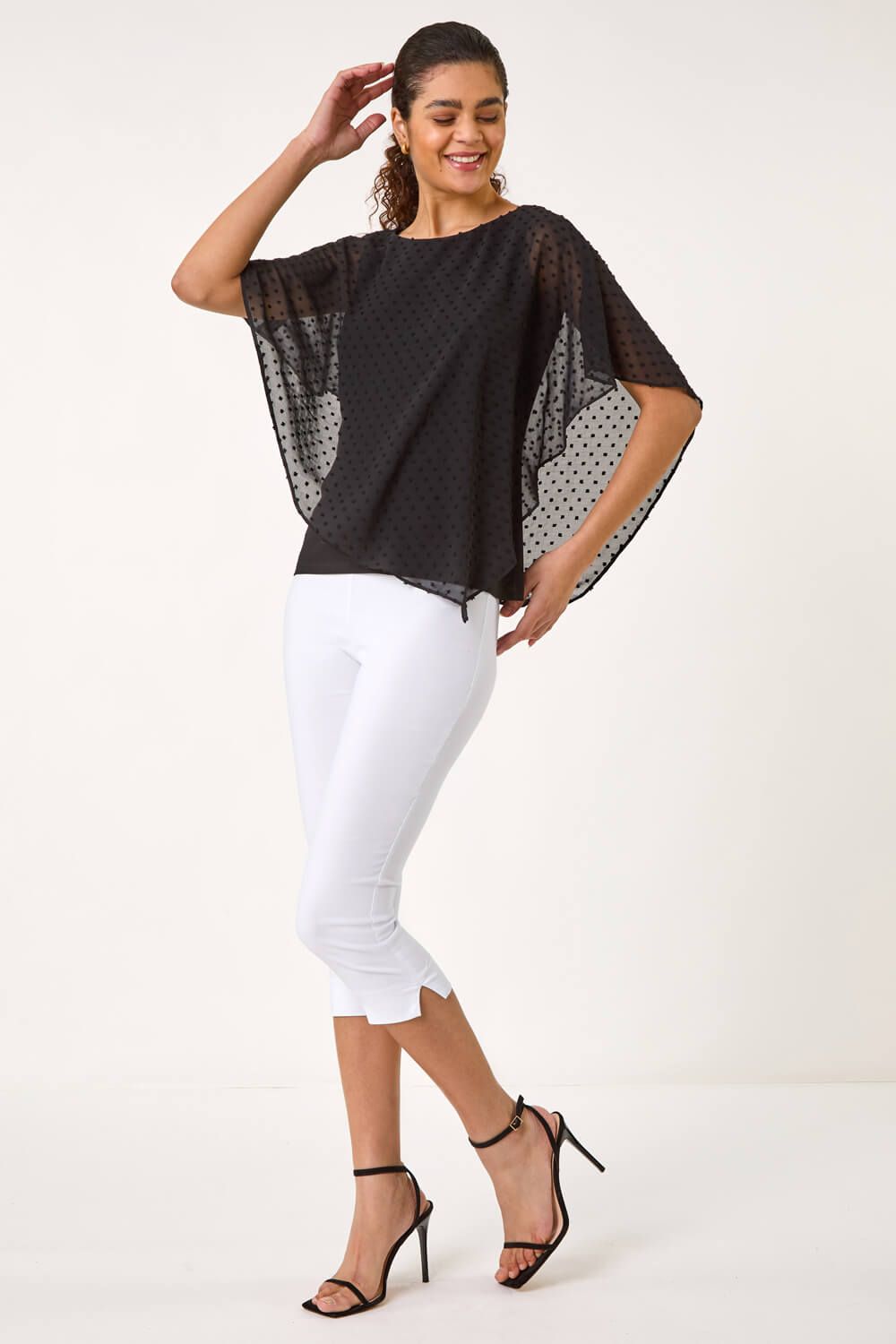 Roman Asymmetric Dobby Overlay Top