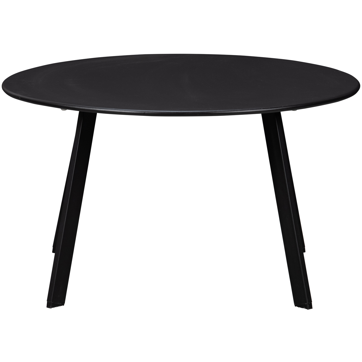 WOOOD bijzettafel tuin Fer - Metaal - Zwart - 40xØ70