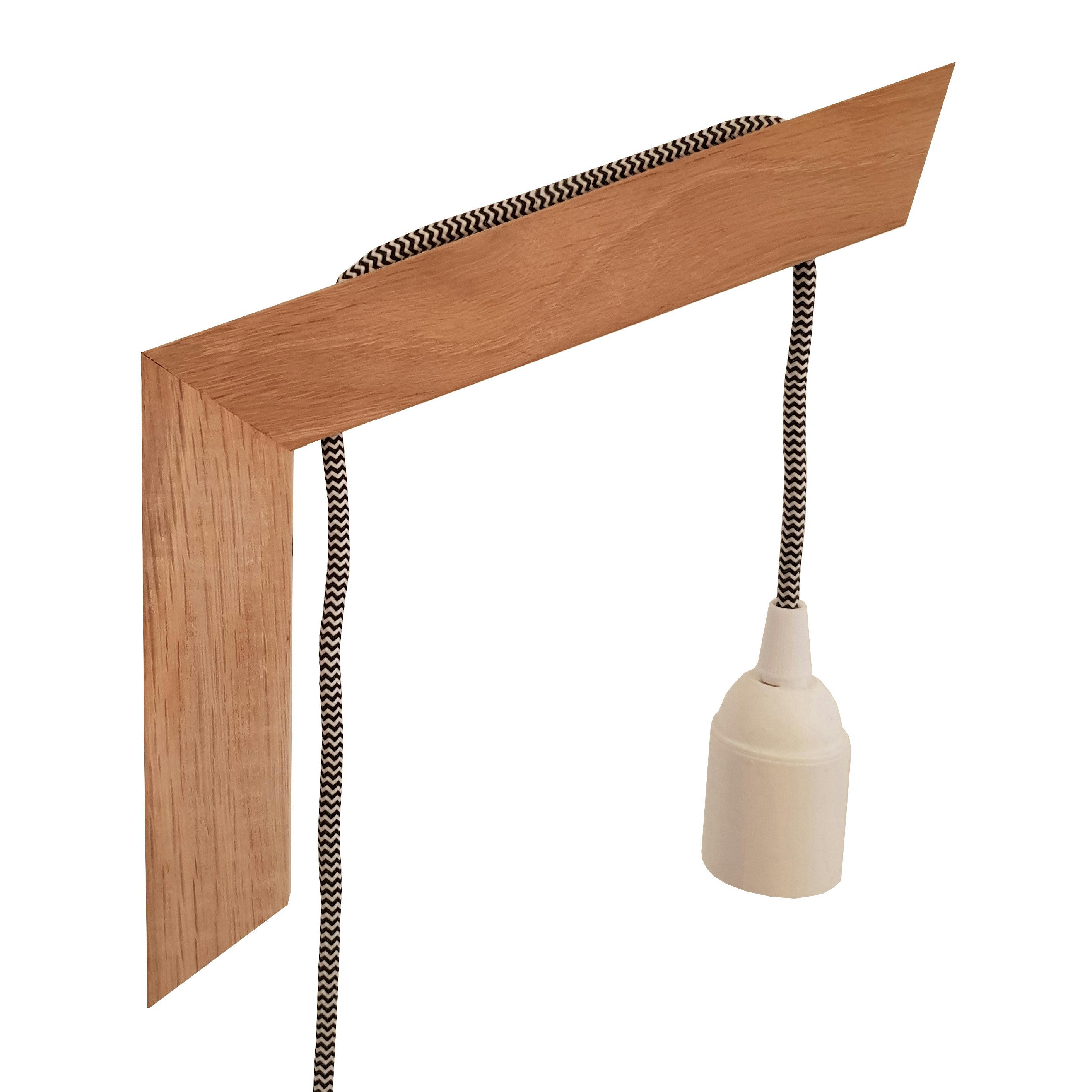 MOKUZAI - Applique murale et petite suspension papier et ecowood